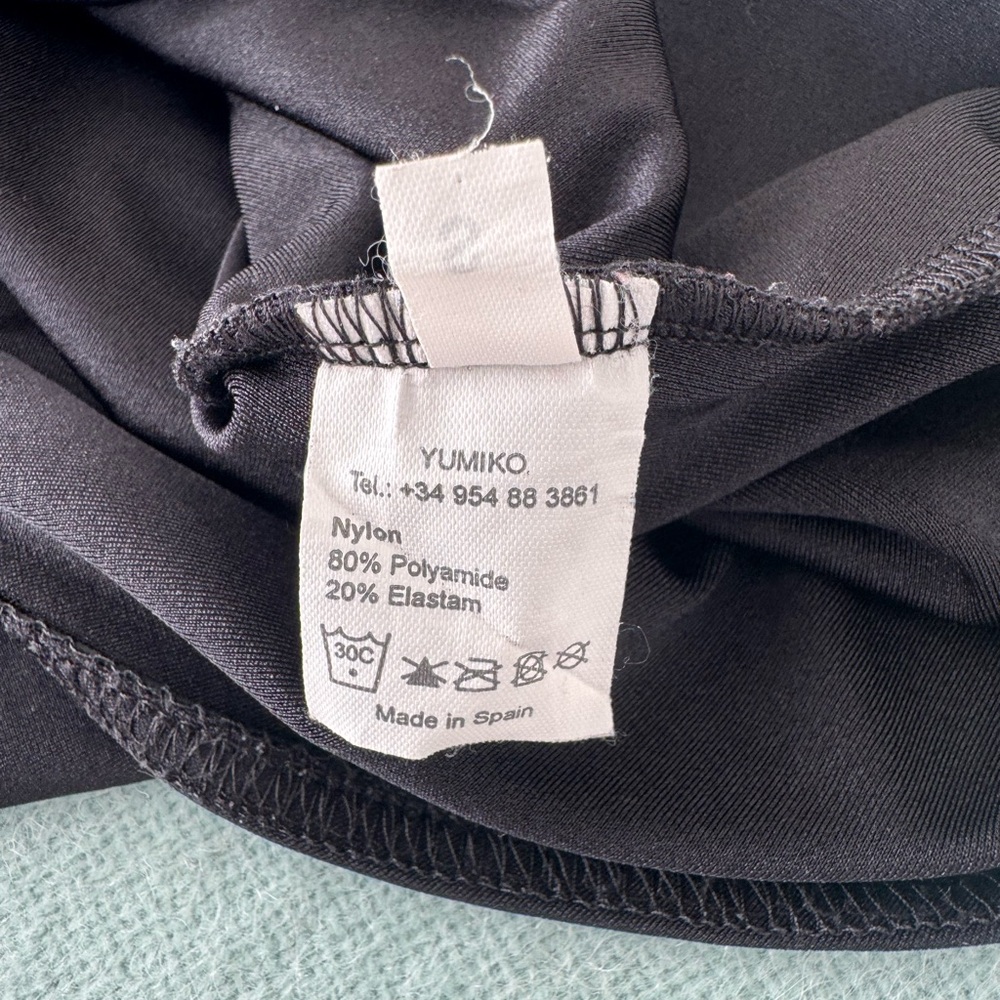 Yumiko Black Leotard - Picture 4 of 4